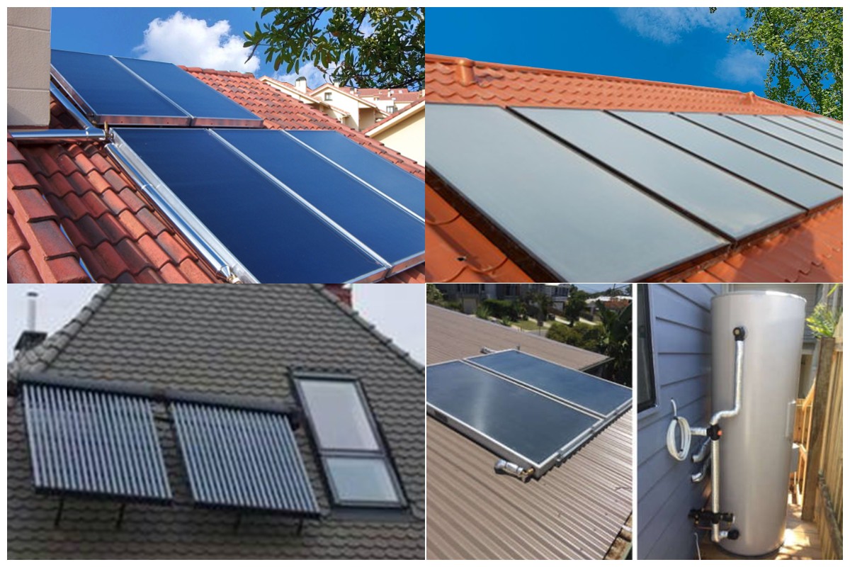 Aquecedor solar de água dividido de painel plano Aquecedor solar de água dividido de painel plano